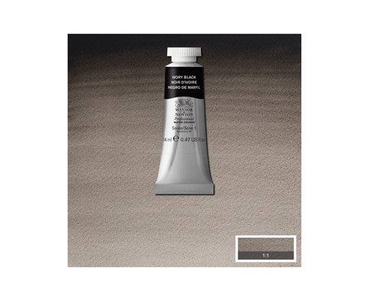 Watercolour Proff. 14Ml Ivory Black 331