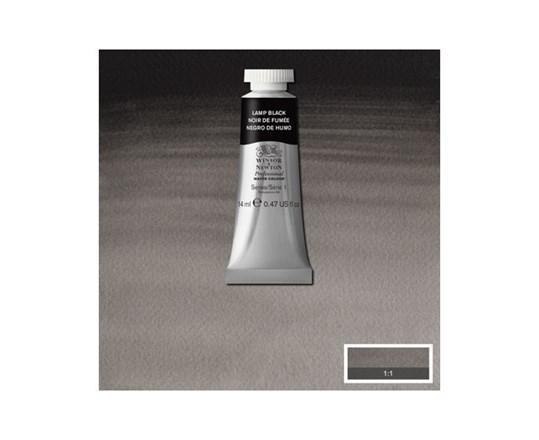 Watercolour Proff. 14Ml Lamp Black 337