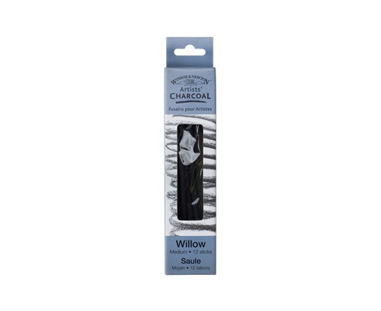 Willow Charcoal Medium 12Pcs