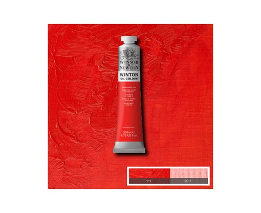 Winton Öl 200 Ml Kadmiumrotton 095