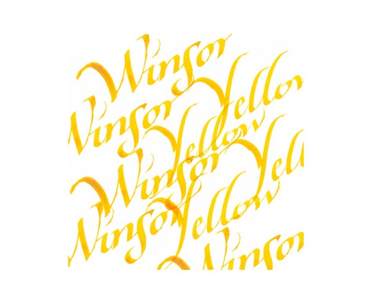 Calligraphy Ink 30Ml Winsor Yellow 730