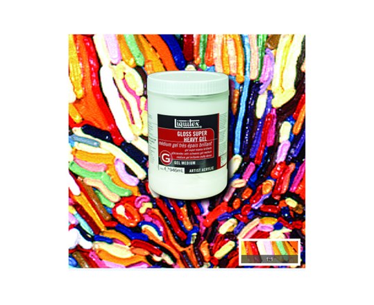 Acrylic Medium Gloss Super Heavy Gel 946Ml
