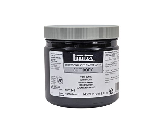 Soft Boby 946Ml Ivory Black 244