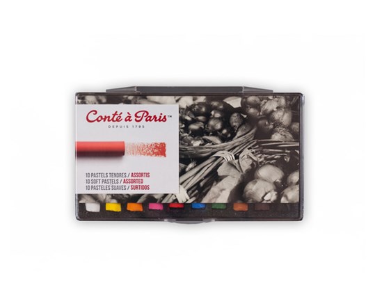 Conte Soft Pastel Set 10 Assorted P