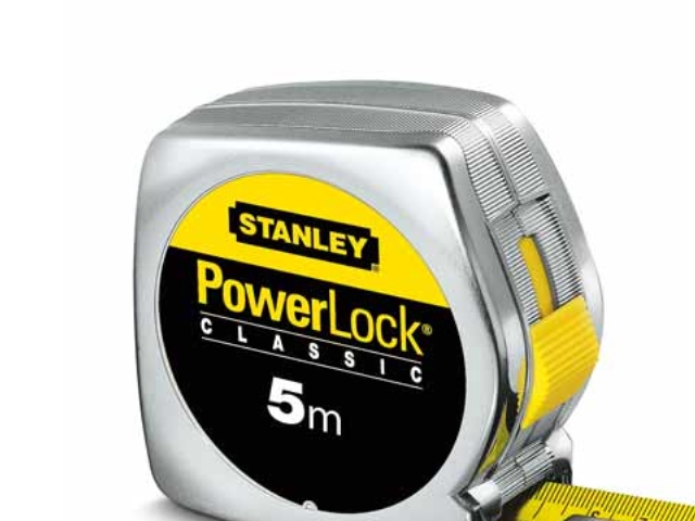 Stanley Bandmaß Powerlock (Kunststoffgehäuse)