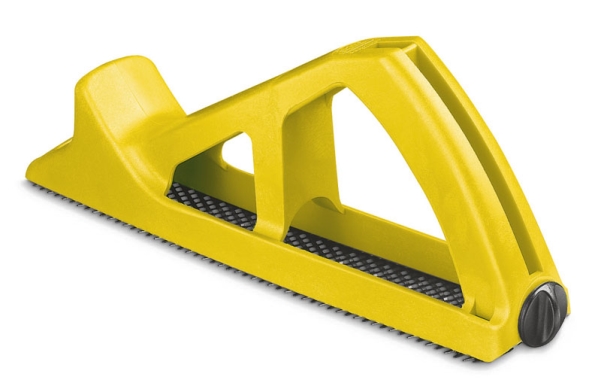 Stanley Surform Hobbyhobel, Surform-Flugzeug, Gipskarton, Karbonstahl, Gelb, 169 Mm, 54 Mm