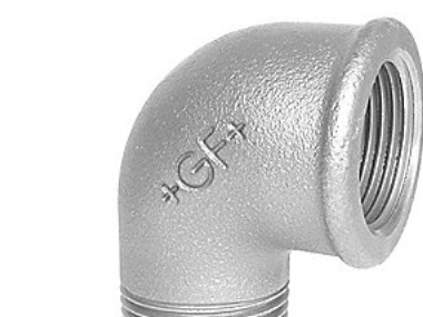 Vinkel 90° galvaniseret muffe/nippel 2 1/2 | VVS Artiklar - Rör & Kopplingar - Gänga rör och rördela | GameStuff