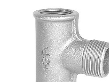 Tee galvaniseret muffe/nippel/muffe 1/2 | VVS Artiklar - Rör & Kopplingar - Gänga rör och rördela | GameStuff