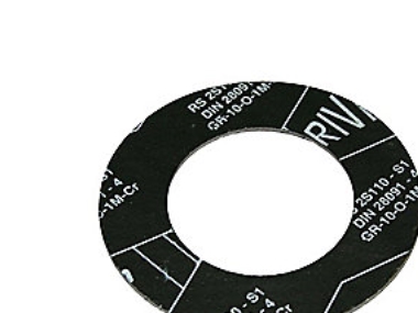 Laippatiiviste 323,9 mm DN 300 - grafiitti teräslevyllä varustettuna