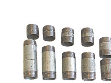 nip.rør galv. 1 1/2pose - à 10 stk blandede