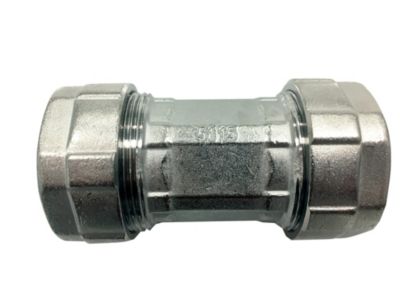 TEA komp.kobling 1/2 - Kronos Push til stålrør, TEA belagt overflade | VVS Artiklar - Rör & Kopplingar - Rörsamlare och hängare | GameStuff