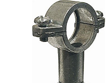 Unite Zink-Rohrhalter 30 Mm X 34" Mit Wandflansch