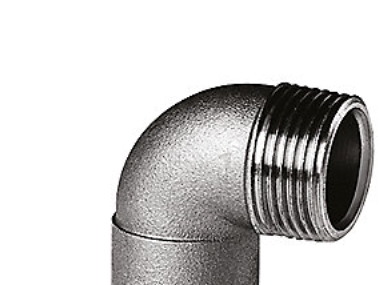 Vinkel 90Gr 1/2 -15 Mm - Rørgevind Nippel Og Loddemuffe