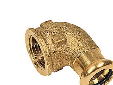 Bøjning 1/2 12mm 90°m M Muffe Muffe Cu Press. M Og V Bakker