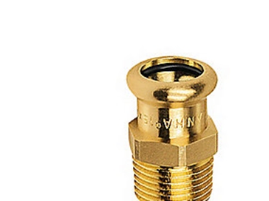 overg.s nippel 3/4x15mm - 3/4x15mm Cu press. M og V bakker. Rødgods | VVS Artiklar - Rör & Kopplingar - Kopparrör och rördelar | GameStuff