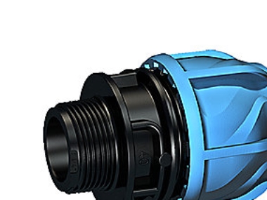 Överg.nippel 25mm x 3/4 - iJOINT PN16. PP-NBR | Beslag | GameStuff