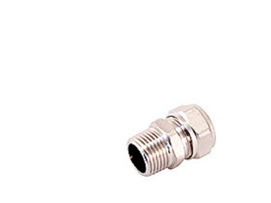 kompr.overgang 20x3/4 N - 20x3/4 nippel kompressionsovergang til alupexrør | VVS Artiklar - Rör & Kopplingar - Alupex rör och rördelar | GameStuff