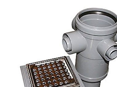 Ablaufschale Jo-Flex 75 Mm Mit Edelstahlrost