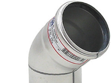 Blücher bøjn.45.0gr.82mm RS 82 - AISI 304.Alm RF stål | VVS Artiklar - Rör & Kopplingar - Tryckrör och rördelar | GameStuff