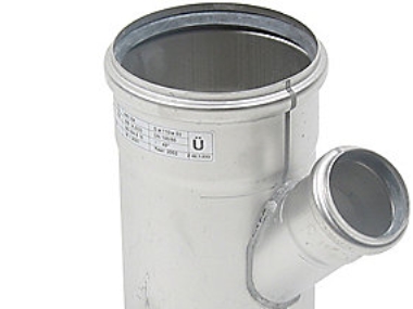 Blücher gr.rør 45gr.110-50mm - strømlinet RF . AISI 316L.Syrefast stål | VVS Artiklar - Dränering - PEH dränera | GameStuff