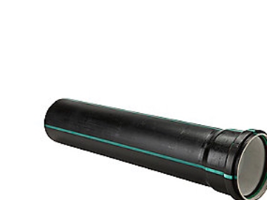 Quiet afløbsrør ø75mm - 75x150mm lyddæmpende afløbsrør med 1 muffe