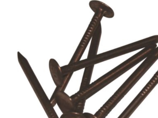 Kobbersøm Rill. 2,8 x 25mm - Pk A 1000 Stk