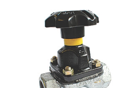 1.1/2" Saunders Ventil, Verzinkt