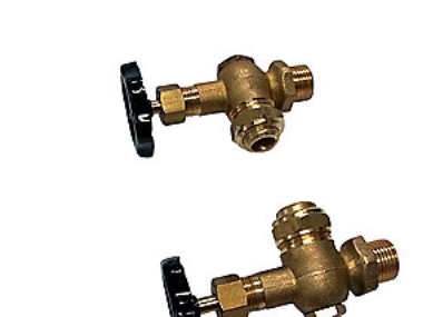 Milton Megatherm vandstandsviser, 1/2" x 13 mm, messing, uden glasrør