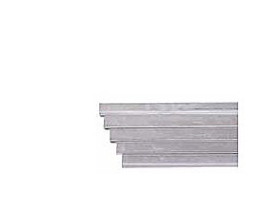 Alu-skilterør, 40x40mm, - længde 2m