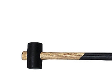 Gummiklubba Ø64 mm/600 gram - med trähandtag | Verktyg & Verkstad - Handverktyg - Hammers | GameStuff