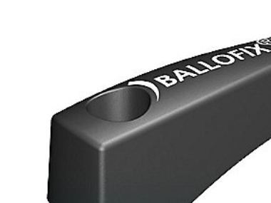 Ballofix Loser Griff Schwarz Mit Schraube