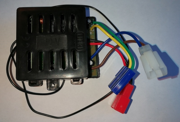 RC 27Mhz Control Box 12v (sort) | Utomhusleksaker - El & Bensinfordon - Reservdelar | GameStuff