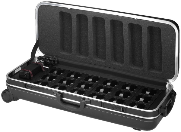 ATS-36C Transport case with intelligent PWM quick-charge function, 36 slots, for ATS-16 series | Tele & GPS - Hobbyradio - PMR Radior | GameStuff