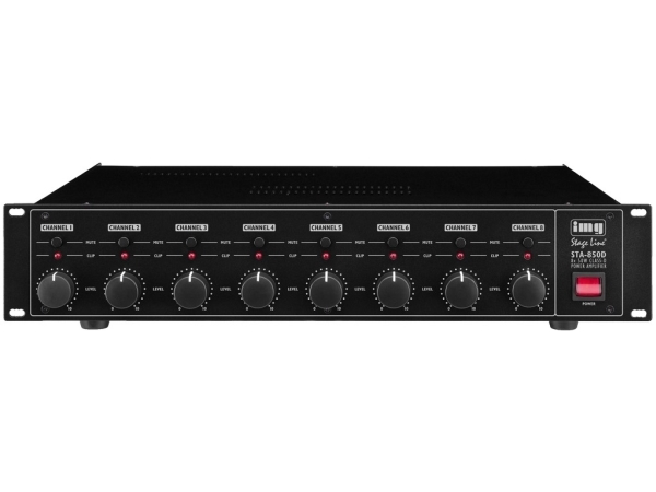 STA-850D 8-channel class D amplifier, 400 W | TV, Ljud & Bild - Musikstudio - PA Teknik | GameStuff