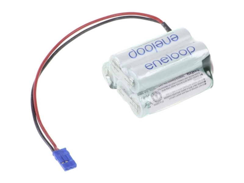 Panasonic Eneloop Trapez F2x3 Graupner Batteripaket Antal Celler: 5 Batteristorlek: R6 Aa Kabel Kontakt Nimh 6 V 1900 Mah