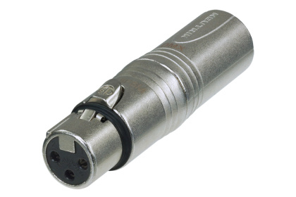 Neutrik Na3f5m, Xlr (5-Polig), Xlr (3-Polig), Grå