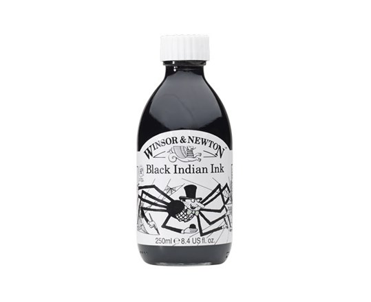 Drawing Ink 030 Black Indian Ink 250 Ml