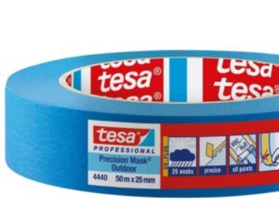 Tesa Präzisionskrepp 4440 Außen Uv Plus Glatt Blau L.50M B.25Mm Rl.Tesa (04440-00001-00)