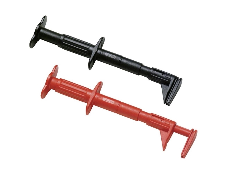 Fluke AC87 Sikkerhedsgribefladkniv Tilslutning 4 mm CAT III 600 V Rød, Sort | EL Artiklar - Andra EL - krokodilnäbb | GameStuff