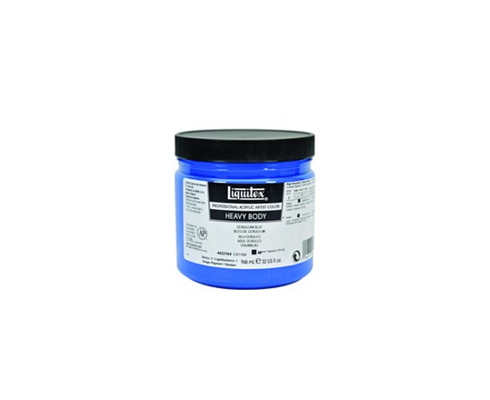 Heavy Body Acrylfarbe 946 Ml Cerulean Blue 164
