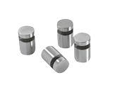 Pressalit Spiegelhalter, 4Er Set, Edelstahl Poliert