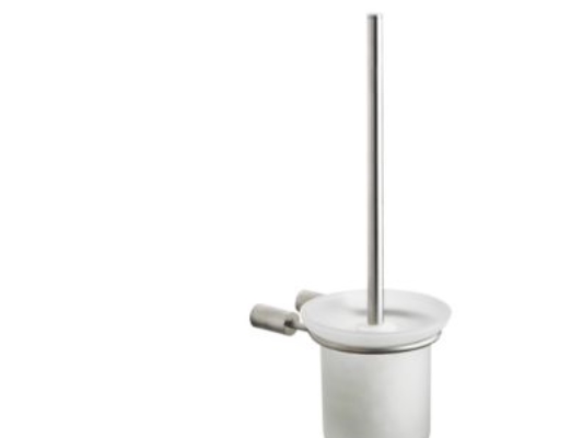 Pressalit Toilettenbürste Mit Glasschale T/Wand, Sollte Aus Edelstahl Sein