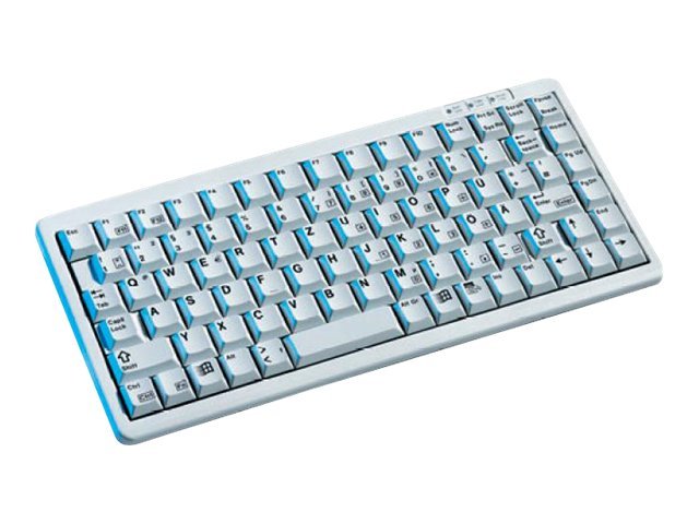 CHERRY G84-4100 Compact Keyboard - Tangentbord - PS/2, USB - engelska - ljusgrå | Datortillbehör - Möss & Tangentbord - Reservdelar | GameStuff