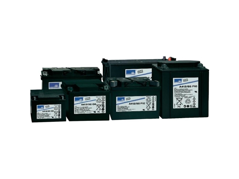 GNB Sonnenschein A412/50 G6 Blybatteri 12 V 50 Ah Bly-gel (B x H x T) 278 x 190 x 175 mm M6 skruetilslutning Vedligeholdelsesfri