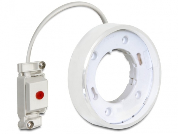 Delock 46019, Hvid, Plast, Væg, 83,5 Mm, 26,5 Mm, 83,5 Mm