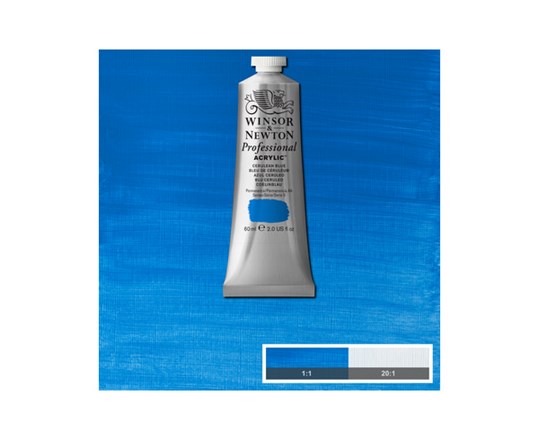 Proff. Acrylic 60Ml Cerulean Blue 137