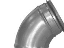 Øland bøjning Ø-160 - 60 grader NP/NP | Ventilation & Klimat - Plaströr & Rördelar - Rör och rördelar | GameStuff