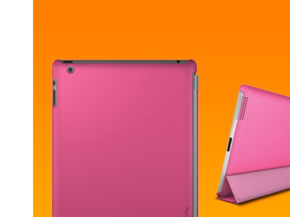 XtremeMac Microshield SC, Etui, Apple, Apple iPad 3, Rosa