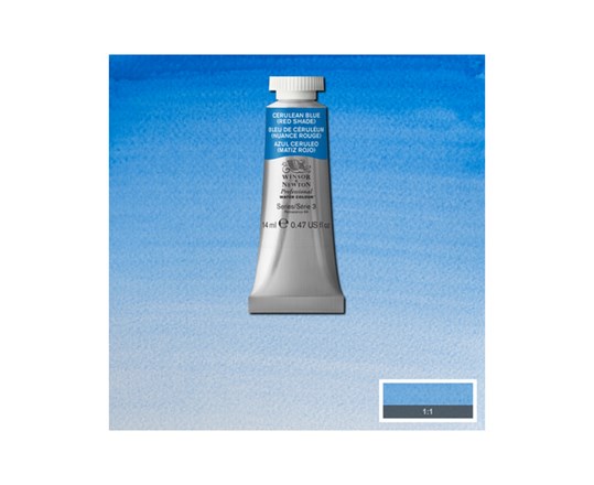 Watercolour Proff. 14Ml Cerulean (Red Shade) 140