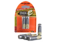 Ansmann Maxe - Batteri 4 X Aa Type - Nimh - (Genopladelige) - 2100 Mah